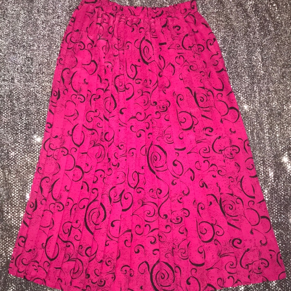 Vintage Pleated skirt